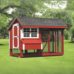 Picture of The Hen House Collection The Combination Q610C 6x10 Chicken Coop and Run