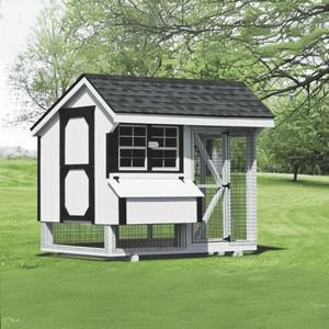 Picture of The Hen House Collection The Combination Q68C 6x8 Chicken Coop and Run