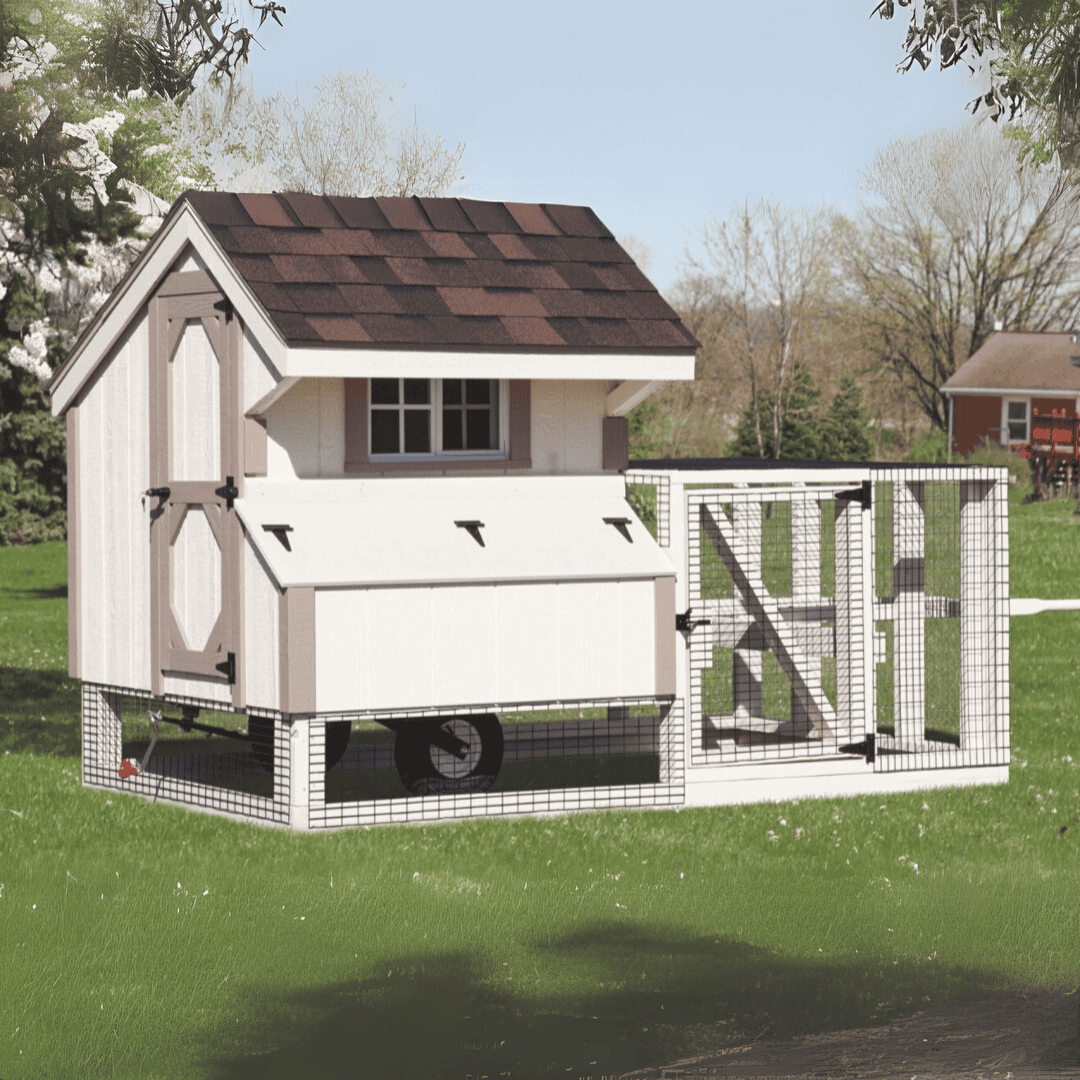 Picture of the The Hen House Collection Q44T Tractor Chicken Coop