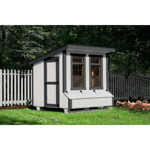 The hen house collection L78 Lean-to 7x8 chicken coop