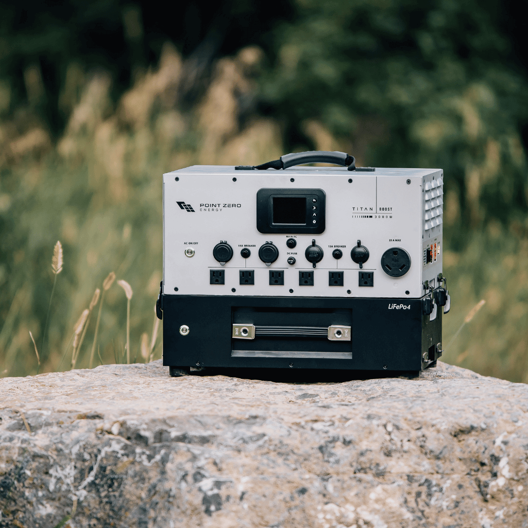 Titan BOOST Solar Generator by Point Zero Energy