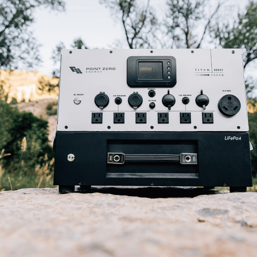 Titan BOOST Solar Generator by Point Zero Energy