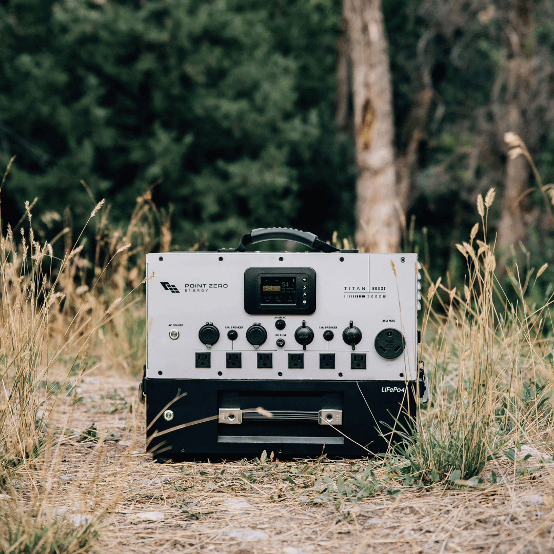 Titan BOOST Solar Generator by Point Zero Energy