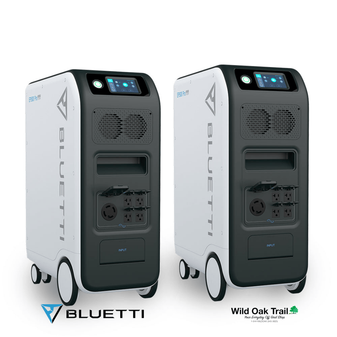 Two Bluetti EP500 Pro