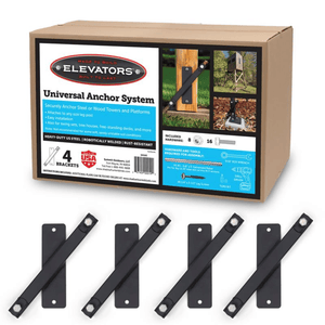 Universal Anchor System for Hunting Blind Elevators