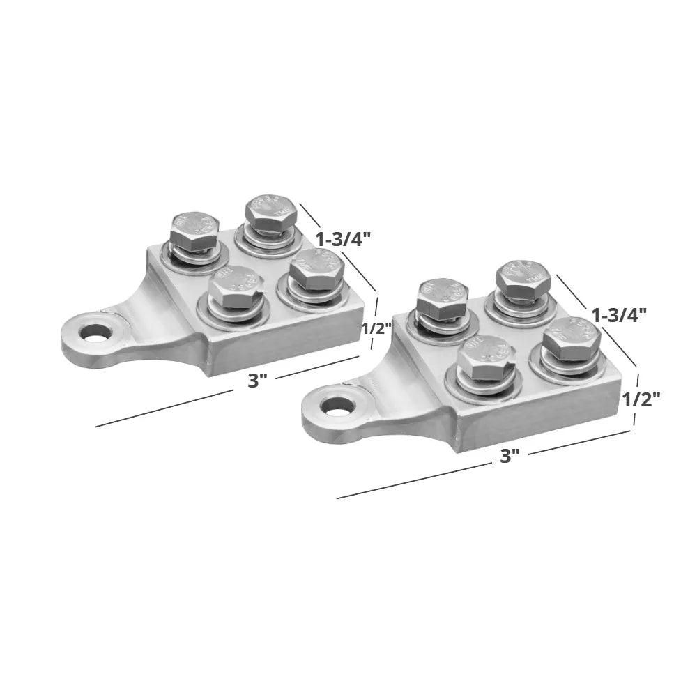 MillerTech Power Distribution Blocks Dimensions