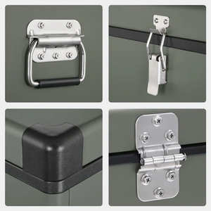 picture of ICECO VL45 single zone portable fridge latches and hinges