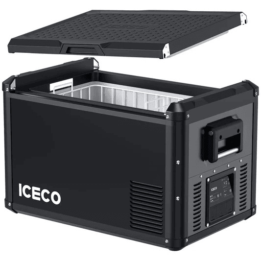 picture of ICECO VL60 ProS top lid opening
