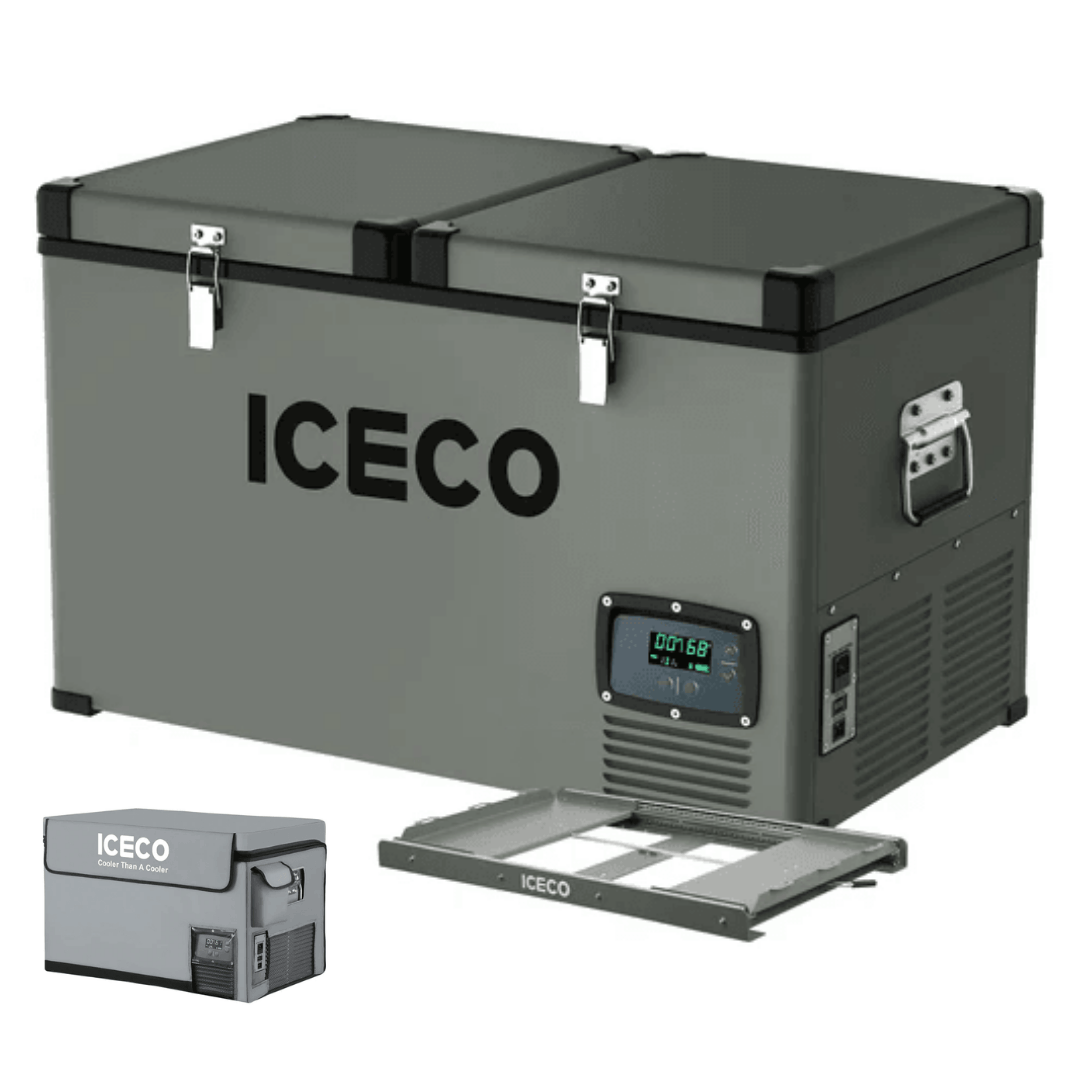 picture of ICECO VL60 with cover and slide mount