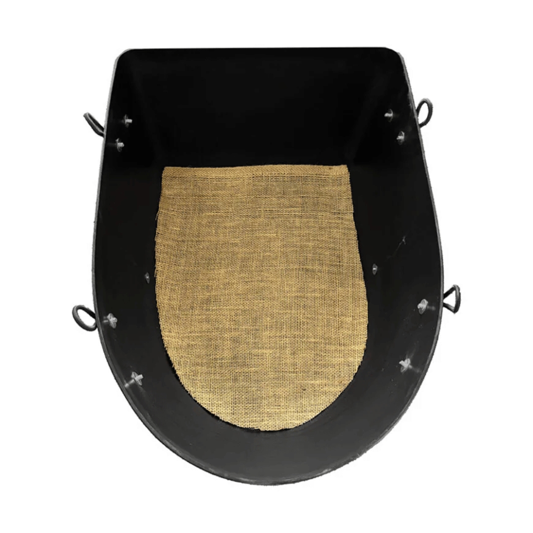 Waterless Toilet Shop Burlap Liner inside OZ-e-Pod