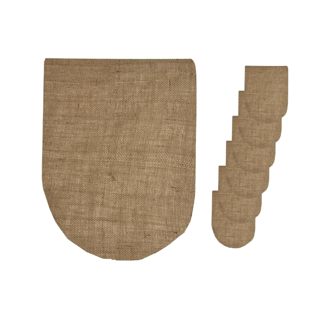 Waterless Toilet Shop Burlap Liners for Oz-e-Pod - Pack of 6
