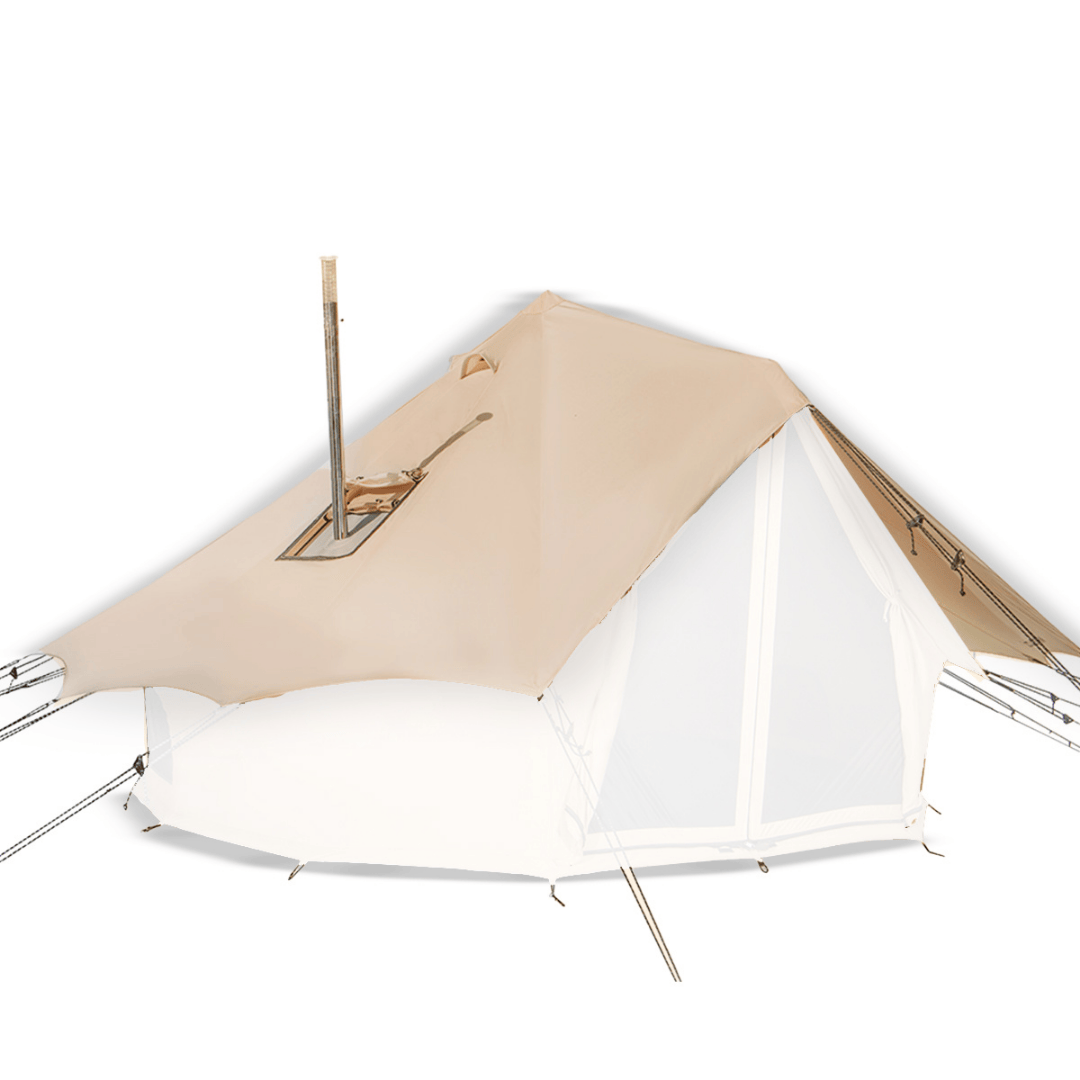White Duck Outdoors Bell Tent Rain Fly Sheet Sandstone Beige