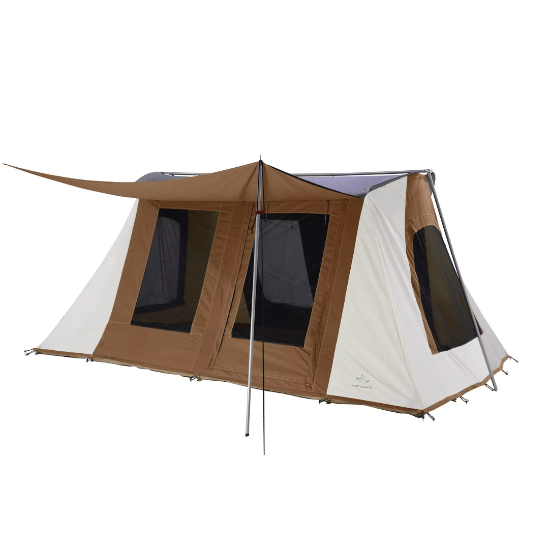 White Duck 10&#39; x 14&#39; Prota Canvas Cabin Tent Deluxe, Desert Red