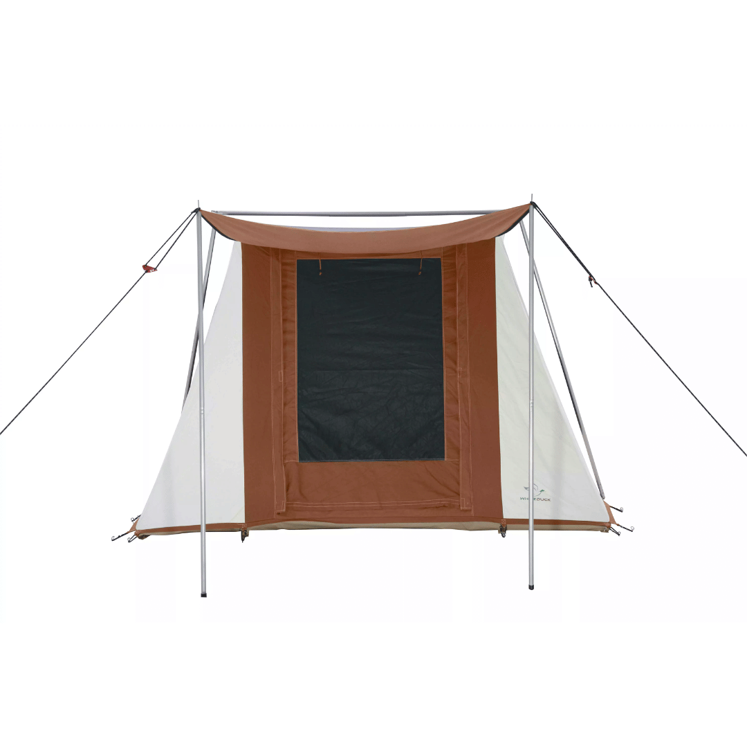 White Duck 7&#39;x9&#39; Prota Canvas Cabin Tent, Desert Red
