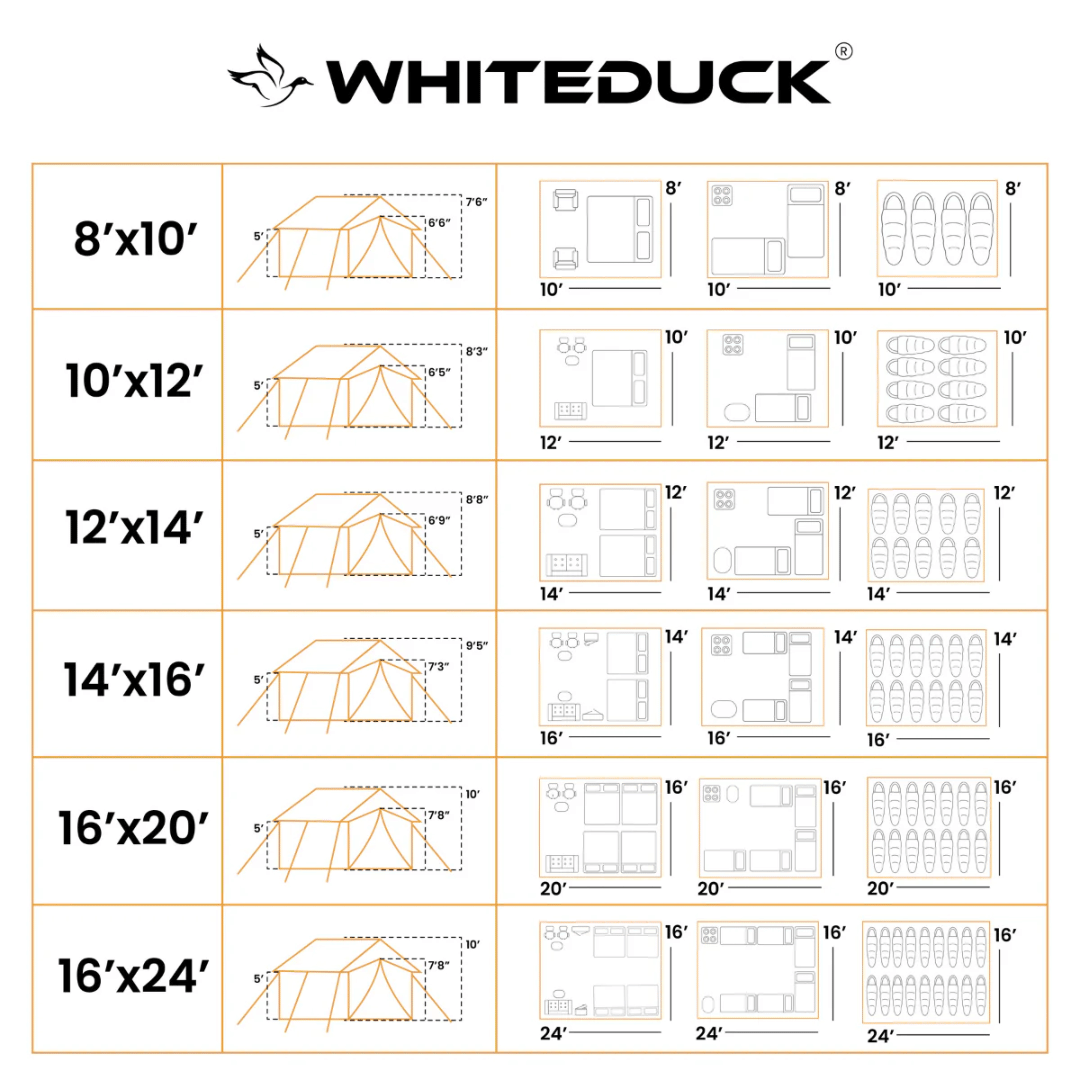White Duck Alpha Pro Wall Tent