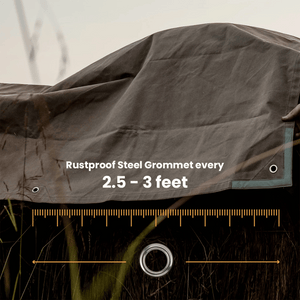 White Duck Cotton Canvas Tarp Built for any weather