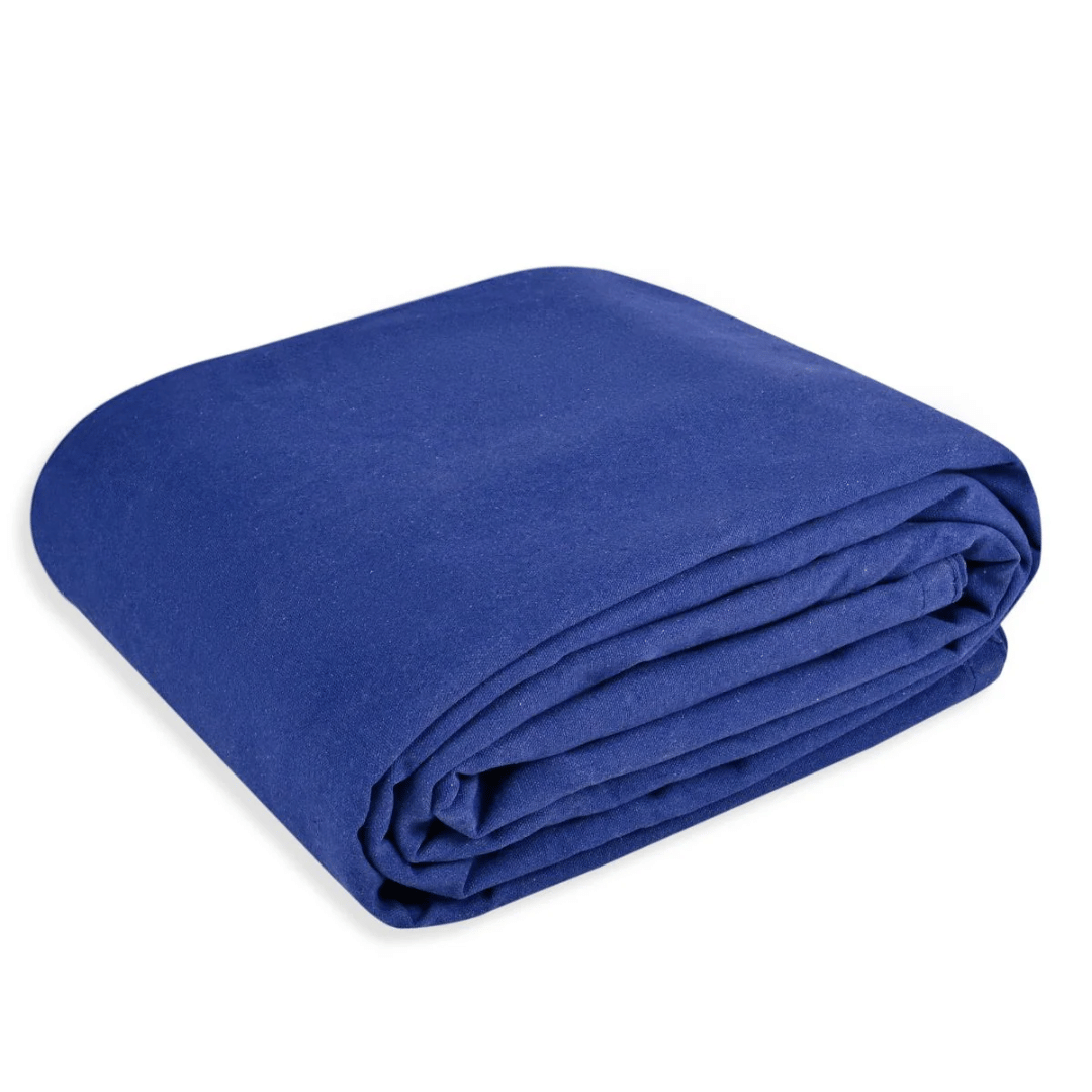 White Duck Cotton Canvas Tarp Navy