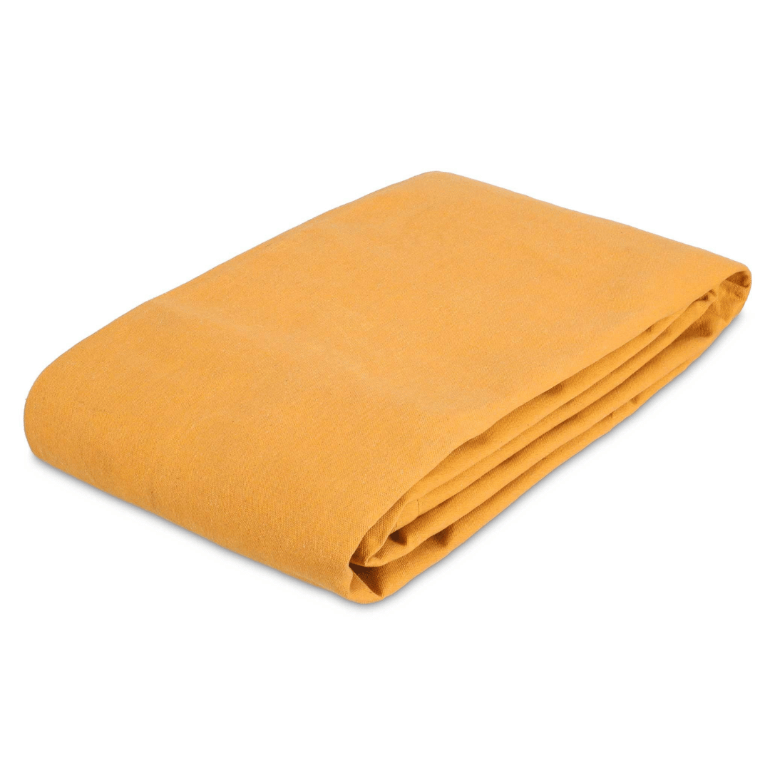 18 oz. 100% Cotton Canvas Tarp 8' x 12' / Tan