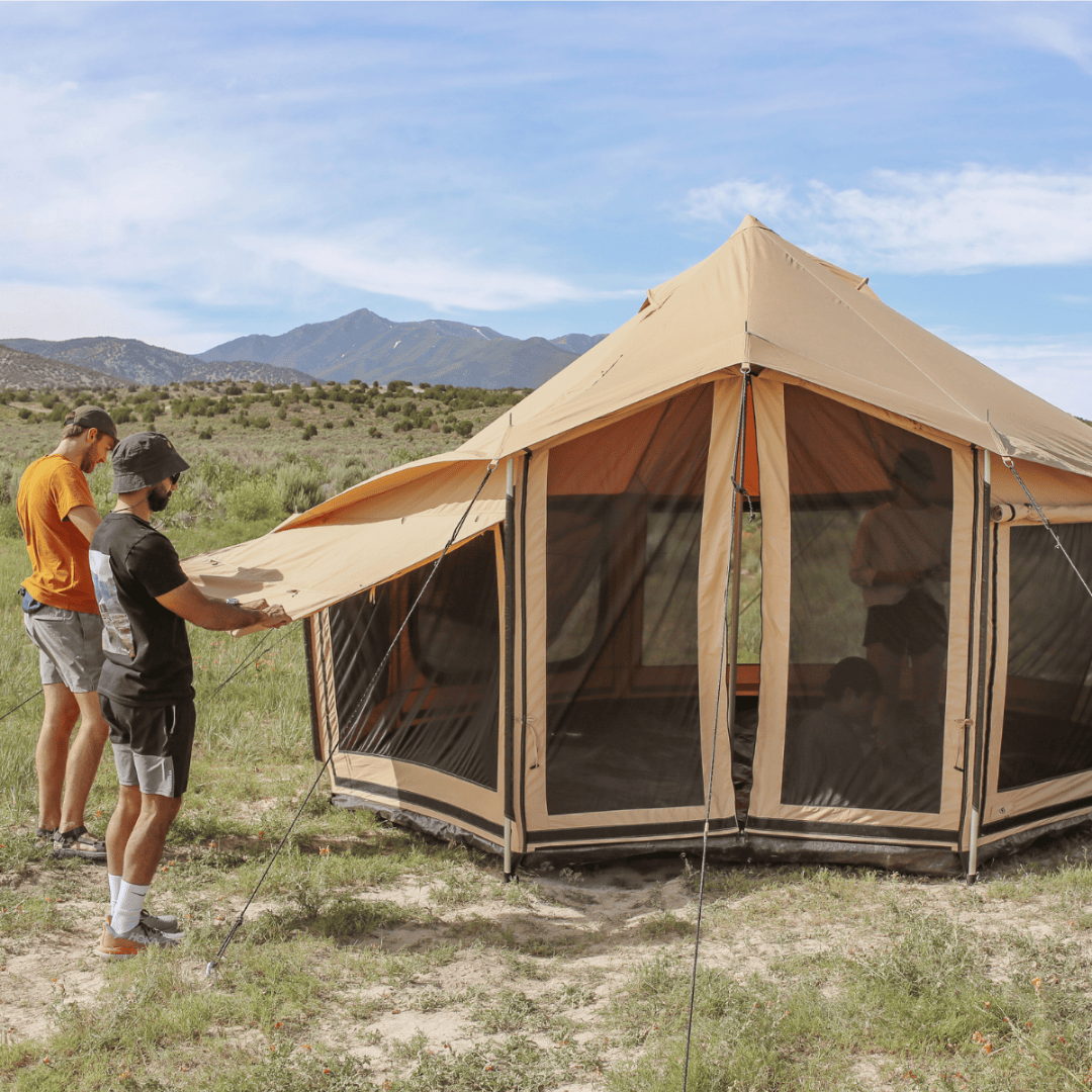 White Duck Outdoors Altimus Bell Tent - Wild Oak Trail