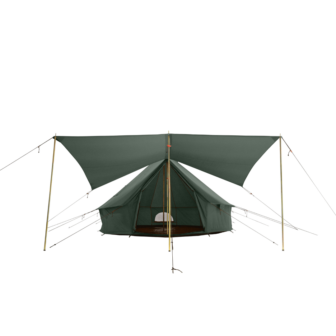 bell tent awning 13'/16'/20' Regatta Bell Tent Awning, Forest green