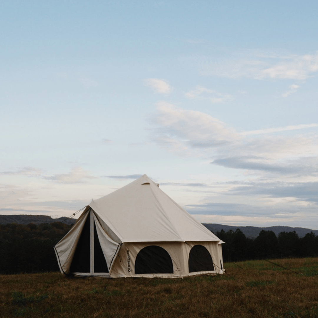 White Duck Outdoors Avalon Bell Tent on grass