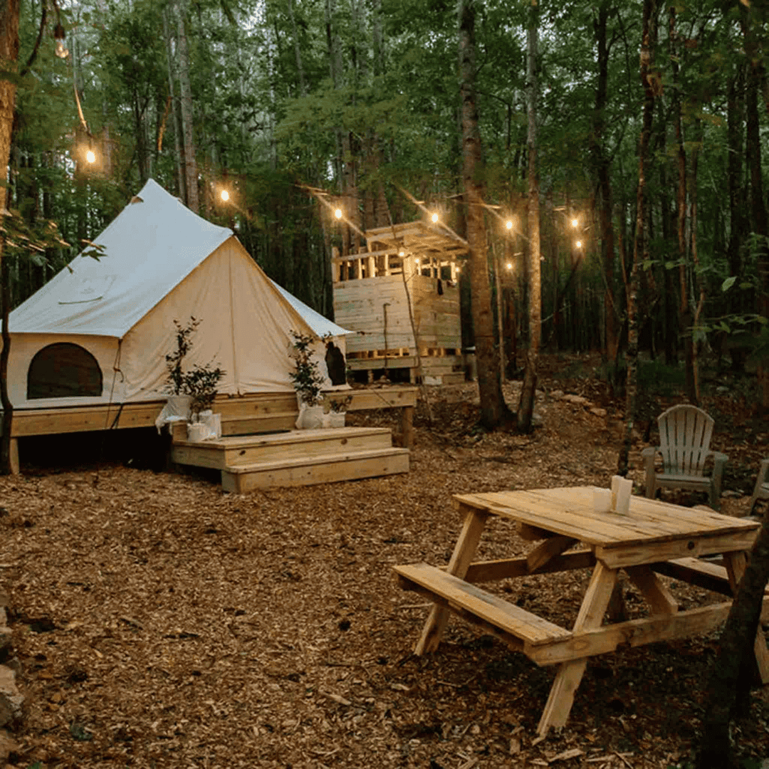 White Duck Outdoors Avalon Bell Tent - Wild Oak Trail