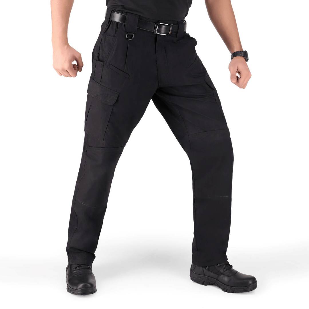 White Duck Outdoors Aztec Tactical Pants black angled view