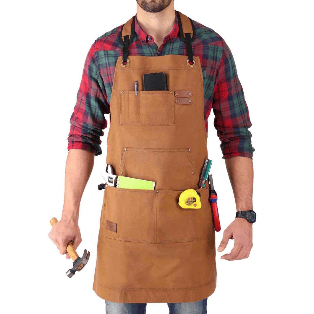 White Duck Outdoors Brown Work Apron