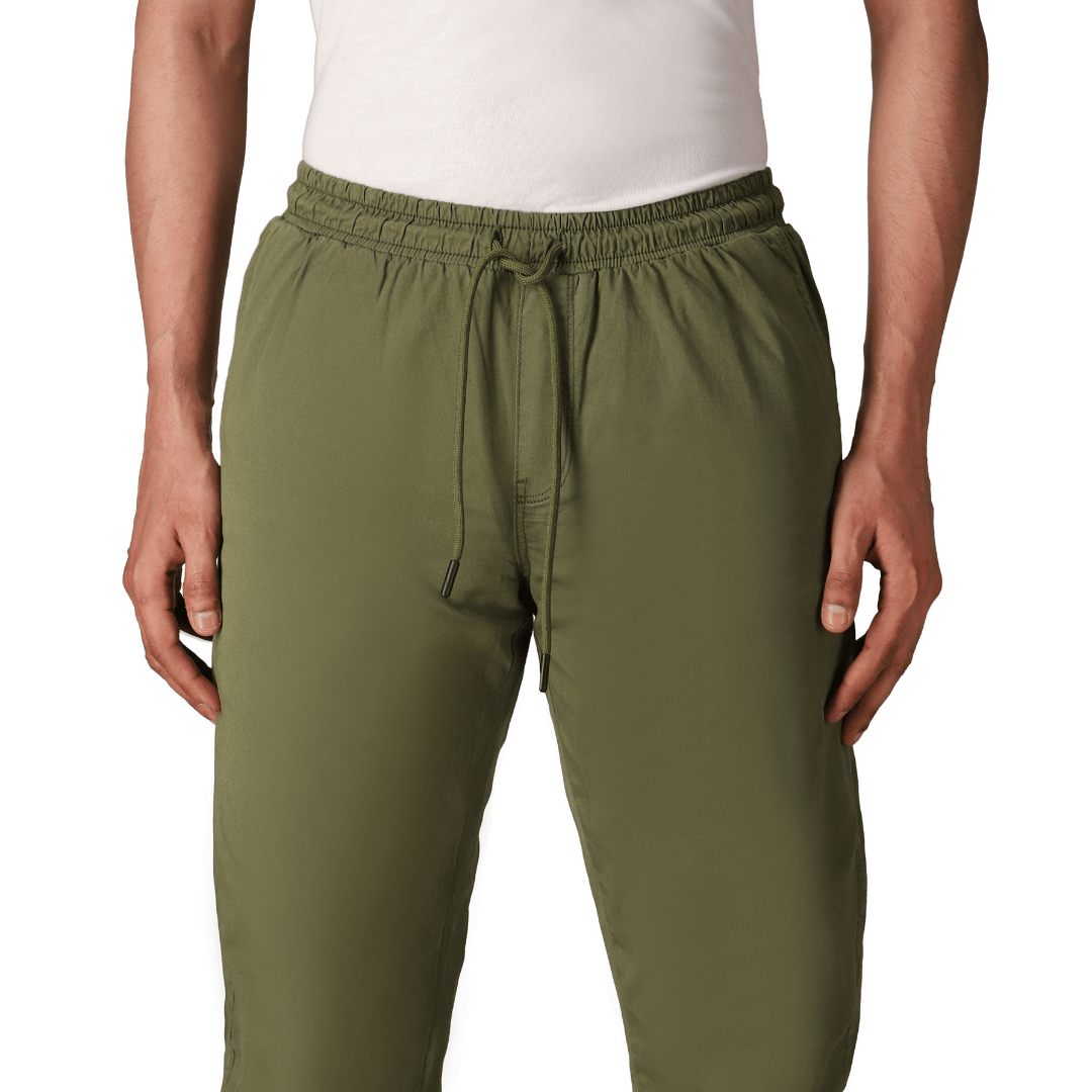 White Duck Outdoors Essential Stretch Jogger Pants Olive
