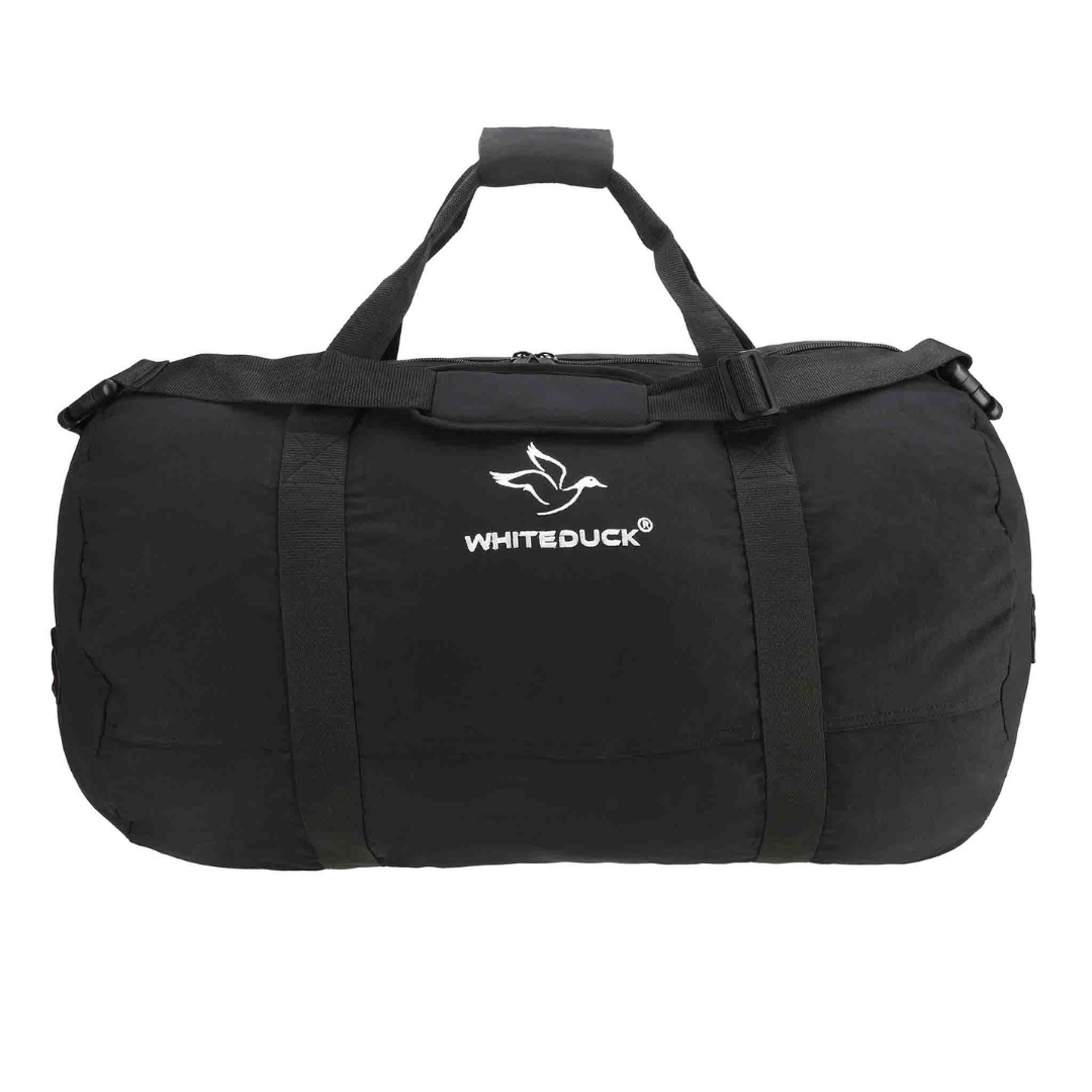 White Duck Outdoors Filios Canvas Duffel Bag 21 x 12 inches black