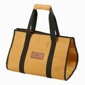White Duck Outdoors Rectangle Canvas Log Carrier Bag Tan
