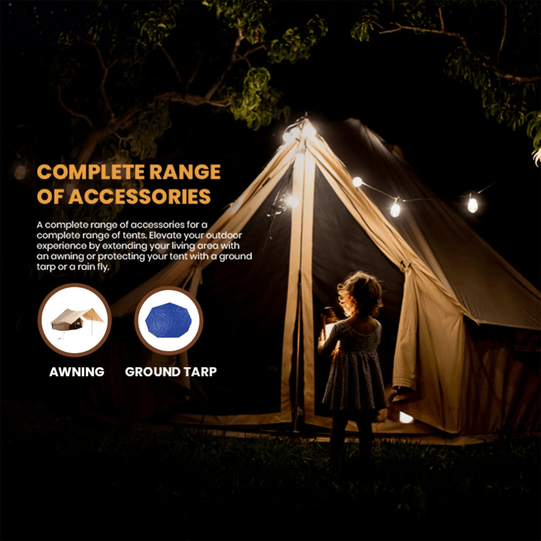 White Duck Outdoors Regatta Double Wall Bell Tent accessories