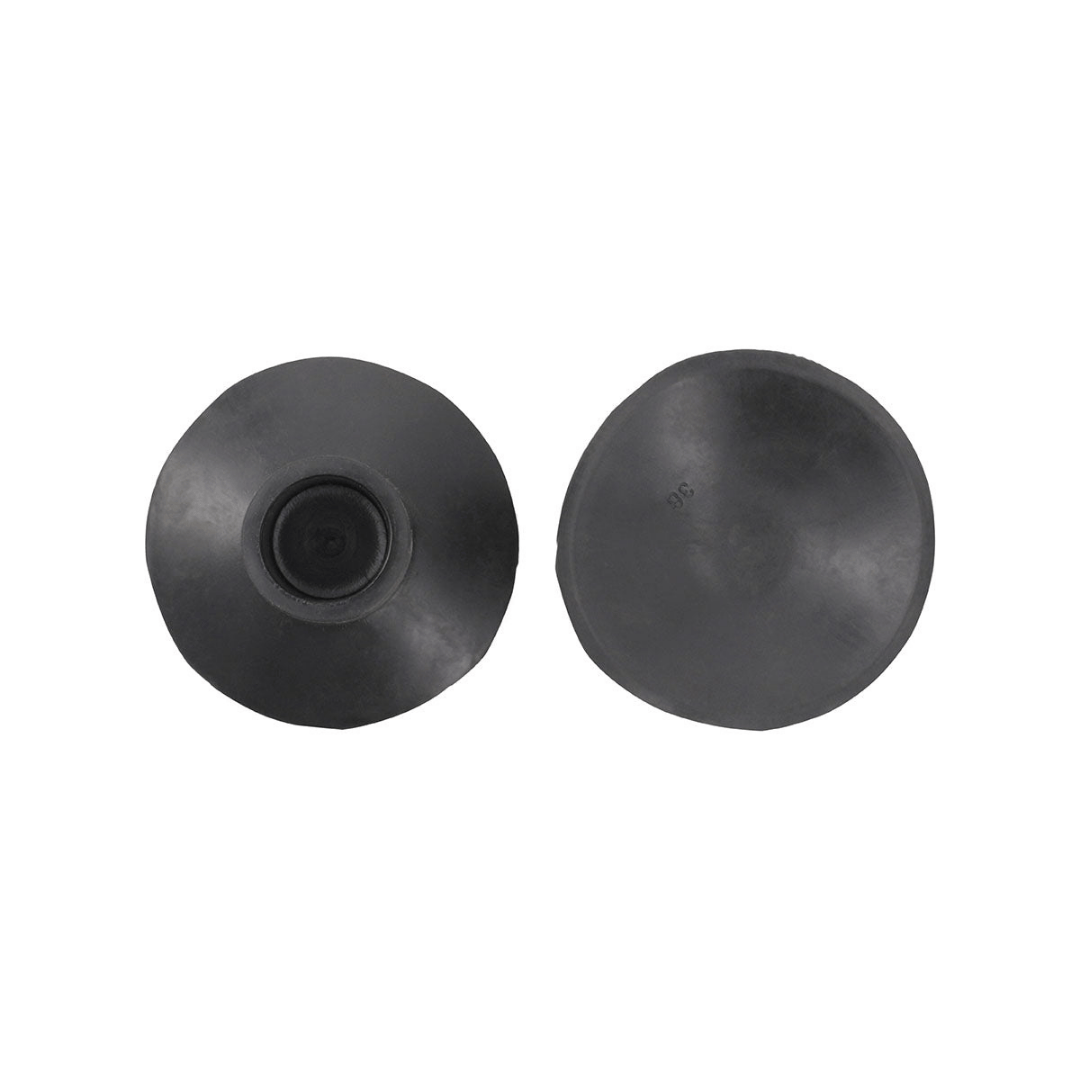 White Duck Outdoors Rubber Vacuum Caps Front View