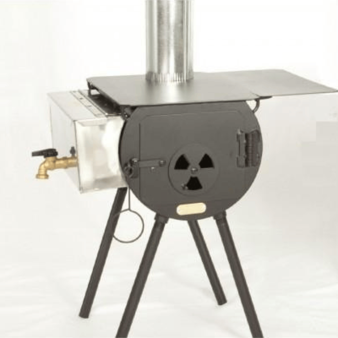 White Duck Outdoors Scout Wood Stove Package
