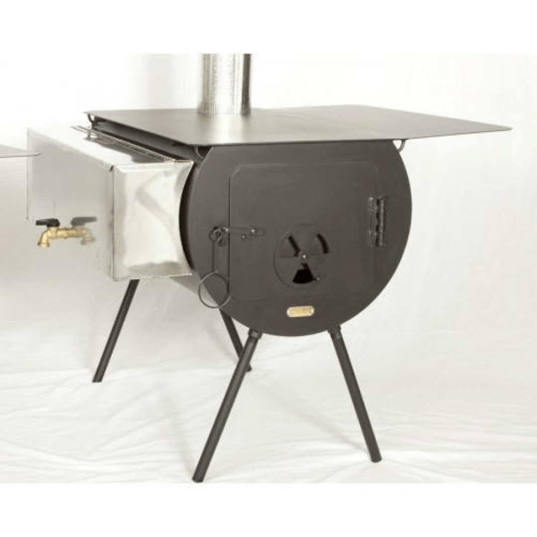 White Duck Outdoors Yukon Wood Stove Package