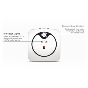 picture of Eccotemp EM-7.0 manual controls and indicators