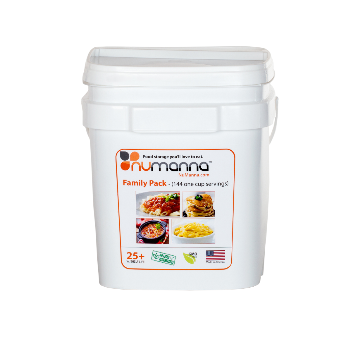 NuManna Family Pack bucket