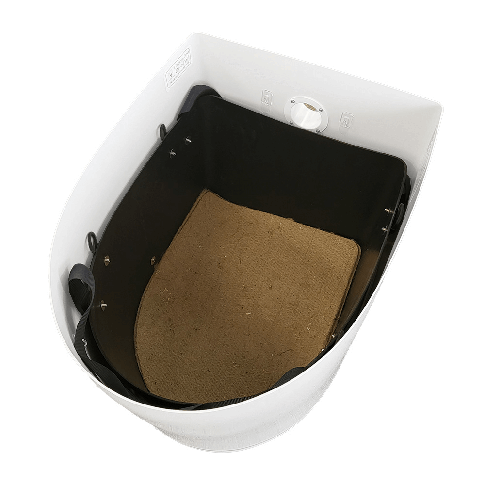 Picture of Oz-e-Pod Composting Toilet from inside