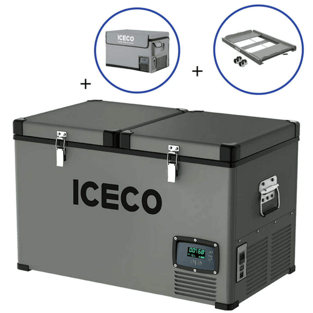 picture of ICECO VL65 with cover and slide mount