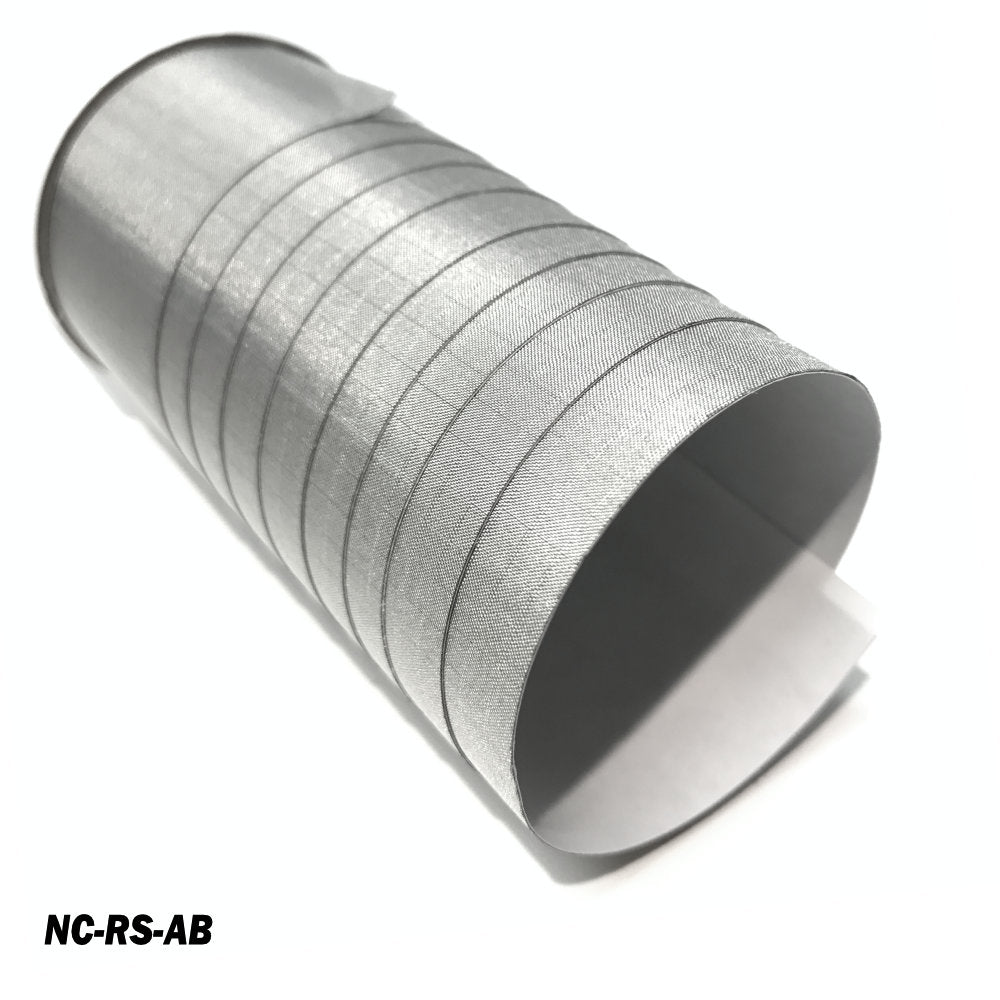 Picture of CYBER Faraday Fabric Adhesive EMF RF Shielding Nickel Copper Rip-Stop Fabric Roll 50″ x 1′.