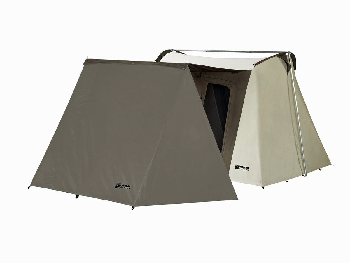 Kodiak Canvas - Wing Vestibule Accessory for 10x10 Flex-Bow Canvas Tent