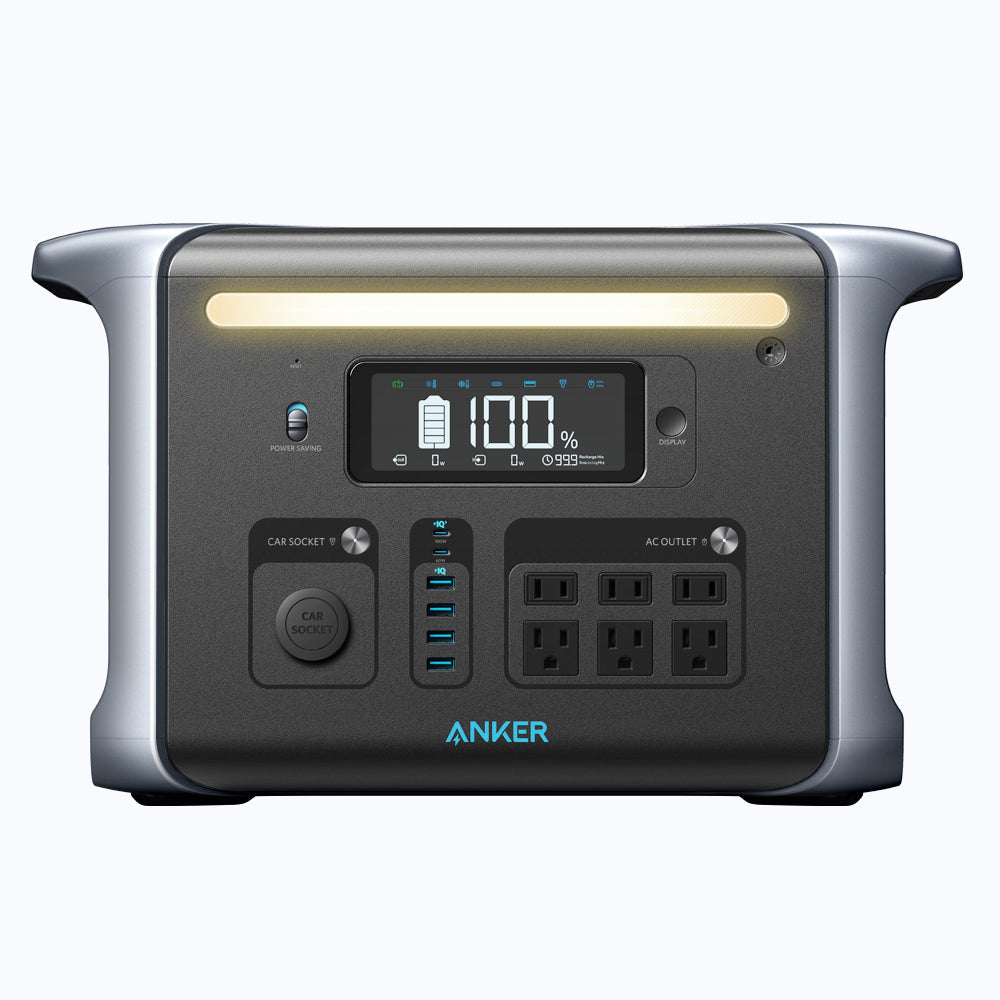 Anker PowerHouse 757 Solar Generator - 1229Wh with 100W Solar Panel