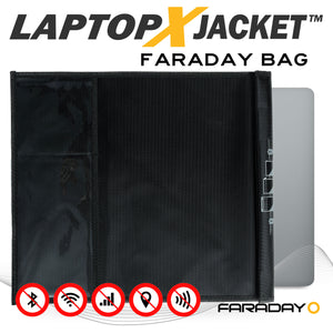 Forensic Grade Computer Tablet Bag XXL (14″ x 16″) - Faraday Defense