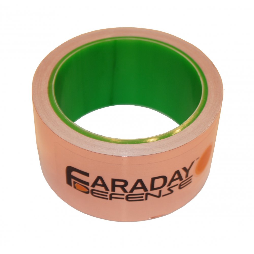 EMI Copper Foil Joint Tape 2″ x 30ft – Shielding Conductive Adhesive (Set of Two) - Faraday Defense