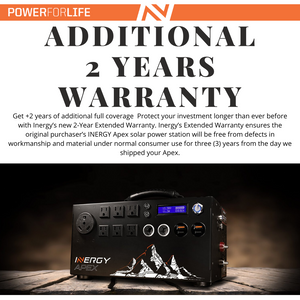 '+2 Years Extended Warranty by Inergy