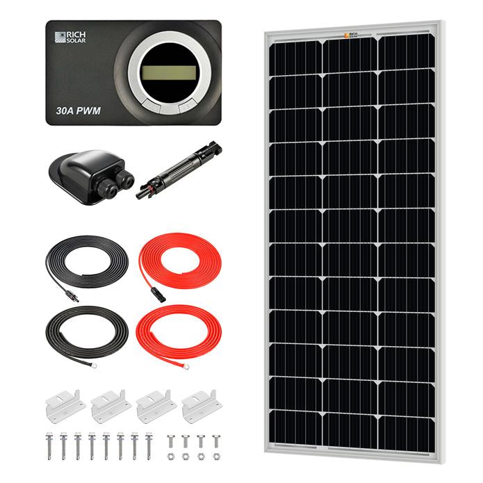 Rich Solar - 100 Watt RV Solar Kit