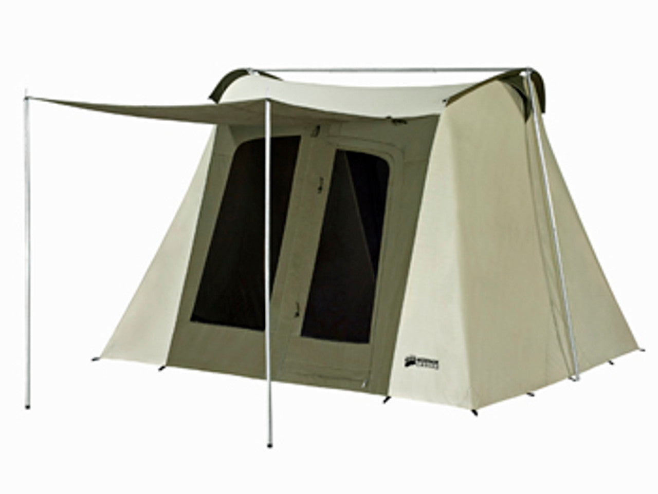 Kodiak Canvas - 10 x 10 ft. Flex-Bow Canvas Tent Deluxe