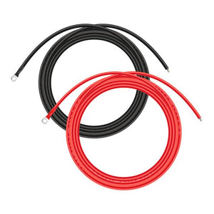 Photo of Rich Solar - 10 Gauge 10 Feet Cable Connector 2 pieces - 1 red and 1 black.
