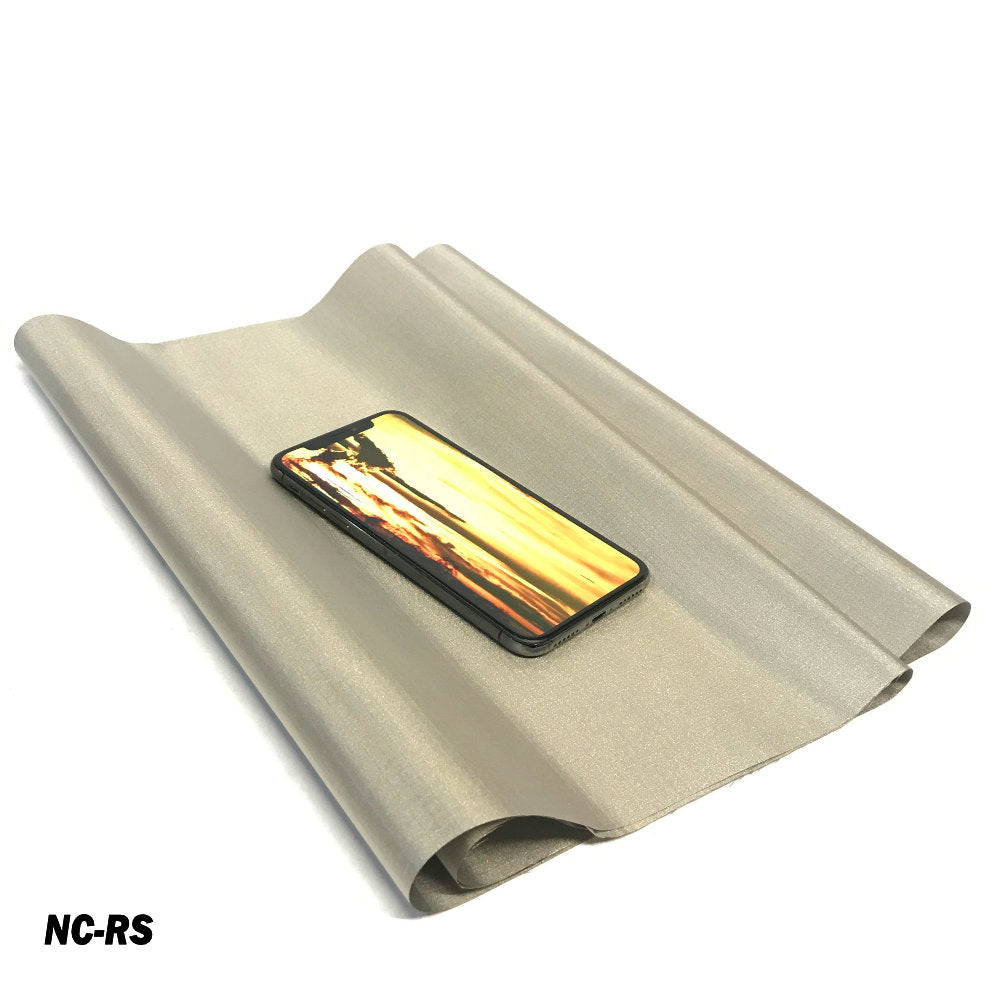 RFID Shielding Nickel Copper Rip-Stop Fabric Roll 50 x 1' Signal EMF Blocking Material