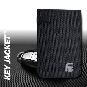 Key FOB black canvas protection bag (Set of Two) - Faraday